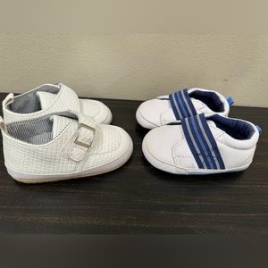 Baby boy’s set of two pairs of shoes 6-12 M